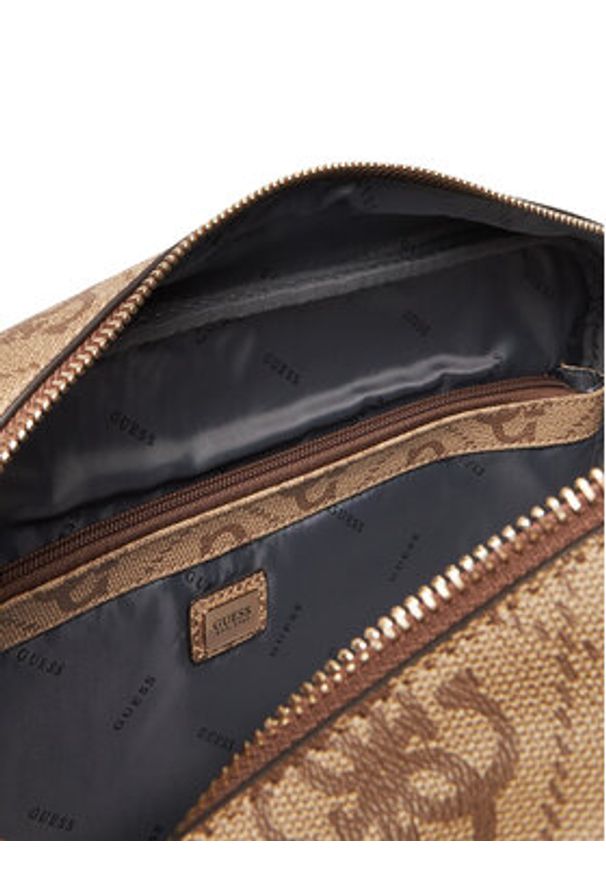 Guess Torba Berta Travel TWOB86 88916 Brązowy. Kolor: brązowy. Materiał: skóra