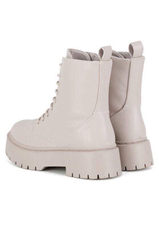 DeeZee Trzewiki HY13123-1A Beżowy. Kolor: beżowy. Materiał: materiał