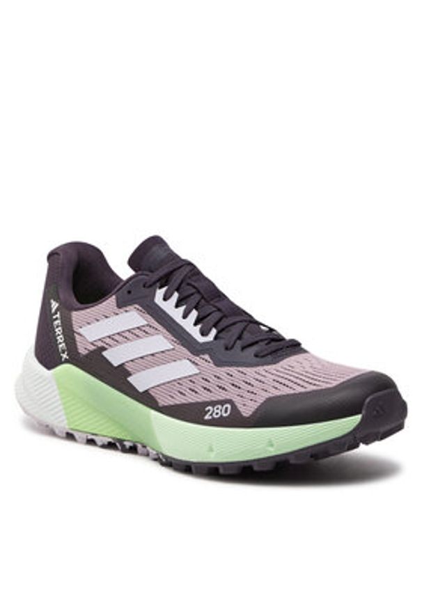 Adidas - adidas Buty do biegania Terrex Agravic Flow 2.0 Trail Running ID2504 Fioletowy. Kolor: fioletowy. Materiał: materiał. Model: Adidas Terrex. Sport: bieganie