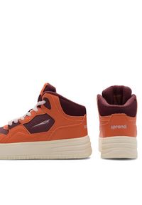 Sprandi Sneakersy BEAT MID WP40-22755CS Pomarańczowy. Kolor: pomarańczowy. Materiał: materiał #7