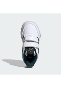 Adidas - Buty dla dzieci adidas Disney Myszka Mickey Tensaur. Zapięcie: pasek. Kolor: biały, wielokolorowy, zielony. Wzór: motyw z bajki
