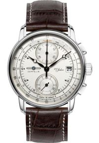 Zegarek Zeppelin męski 100 Jahre 8670-1 Quarz srebrny. Kolor: srebrny #1
