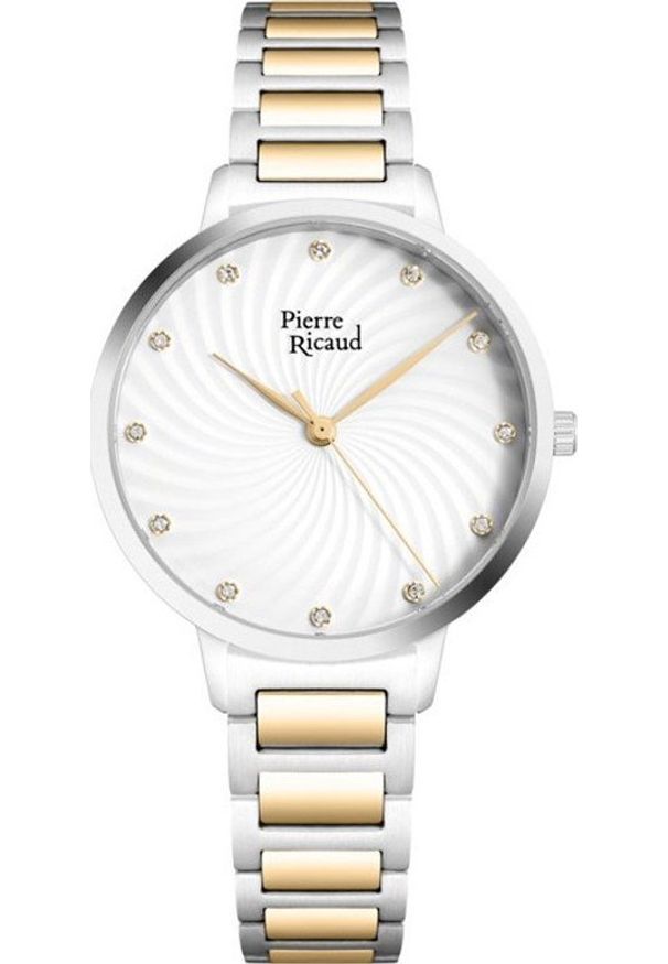 Zegarek Pierre Ricaud Zegarek damski Pierre Ricaud P22071.2143Q CYRKONIE srebrny. Kolor: srebrny
