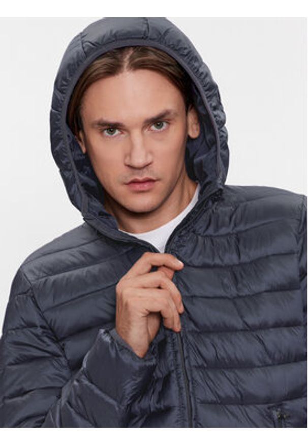 Kappa Kurtka przejściowa Astro 303ZLN0 Granatowy Regular Fit. Kolor: niebieski. Materiał: syntetyk