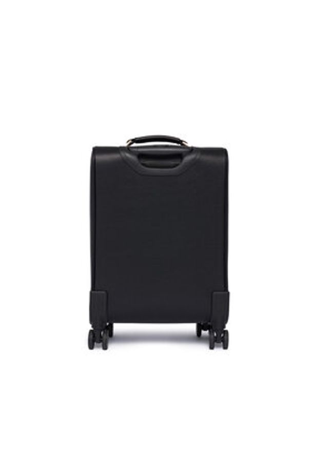 Guess Walizka kabinowa Norom Travel TWSN90 91983 Czarny. Kolor: czarny. Materiał: skóra