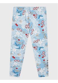 Guess Legginsy K3RB03 J1313 Kolorowy Slim Fit. Materiał: bawełna. Wzór: kolorowy #1