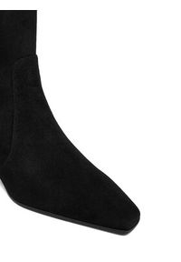 Stuart Weitzman Botki Stassi SM498 Czarny. Kolor: czarny. Materiał: zamsz, skóra #7