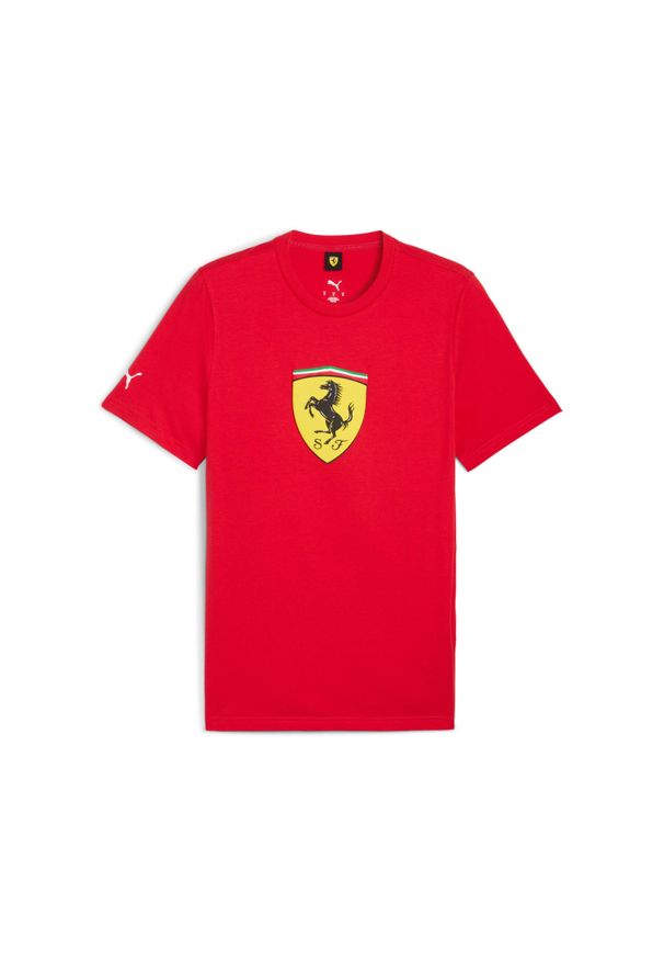 Koszulka Puma Ferrari Colored Shield. Kolor: czerwony