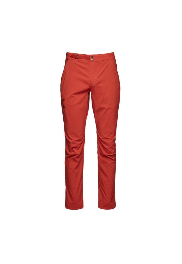 Spodnie turystyczne męskie Black Diamond Technician Alpine Pants. Kolor: czerwony