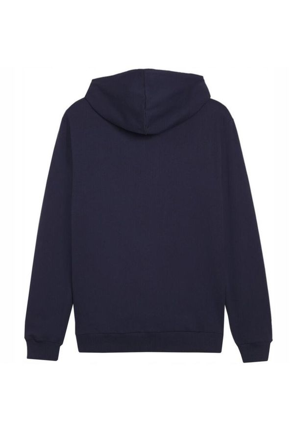 Puma - Męska Bluza Z Kapturem Team Goal Casual Full Zip. Typ kołnierza: kaptur. Kolor: niebieski