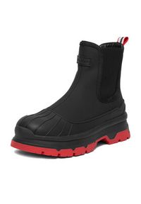 Hunter Kalosze CEO-SX2406-1 Czarny. Kolor: czarny. Materiał: syntetyk #4