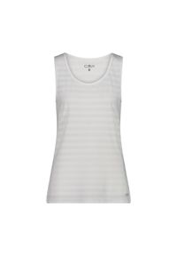 Damski tank top CMP. Kolor: biały. Długość rękawa: bez rękawów #1