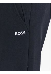 BOSS - Boss Spodnie dresowe 50483253 Granatowy Regular Fit. Kolor: niebieski. Materiał: dresówka, bawełna #3