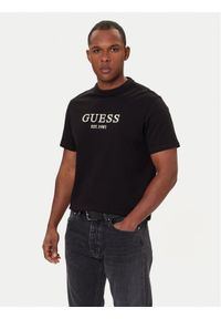 Guess T-Shirt M5BI09 K8FQ4 Czarny Regular Fit. Kolor: czarny. Materiał: bawełna #1