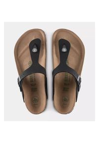 Klapki Birkenstock Gizeh Bs W 1020380 czarne. Kolor: czarny. Materiał: zamsz, materiał, syntetyk, skóra. Styl: klasyczny #8