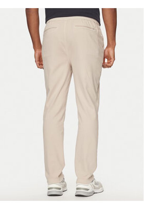 Pepe Jeans Spodnie dresowe Gymdigo Pull On Pant PM211692 Beżowy Regular Fit. Kolor: beżowy. Materiał: bawełna