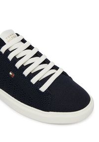 TOMMY HILFIGER - Tommy Hilfiger Sneakersy Th Icon Light Knit Sneaker FW0FW09401 Czarny. Kolor: czarny. Materiał: materiał #4