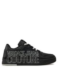 Versace Jeans Couture Sneakersy Starlight 77YA3SJ5 Czarny. Kolor: czarny. Materiał: skóra #1