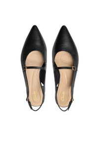 Clarks Baleriny Sensa15 Shine 26181314 Czarny. Kolor: czarny. Materiał: skóra #3