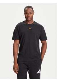 Adidas - adidas T-Shirt Fortnite Graphic JV7964 Czarny Loose Fit. Kolor: czarny. Materiał: bawełna
