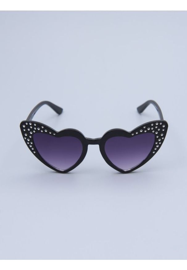 Sinsay - Okulary przeciwsłoneczne - czarny. Kolor: czarny