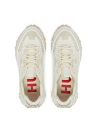 Hugo Sneakersy GO1ST 50523532 Écru. Materiał: skóra #4