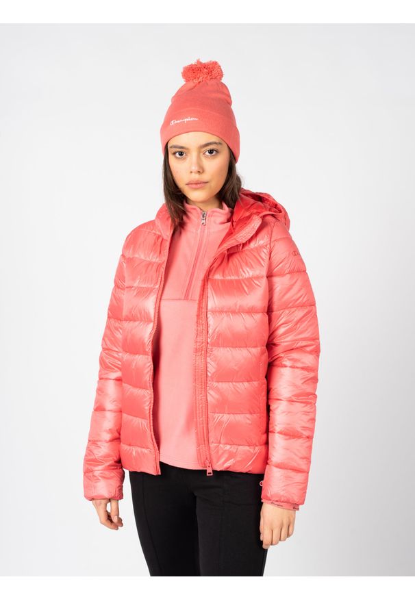 Champion Kurtka "Down Jacket" | 115750 | Kobieta | Różowy. Kolor: różowy. Materiał: poliester. Styl: sportowy, elegancki