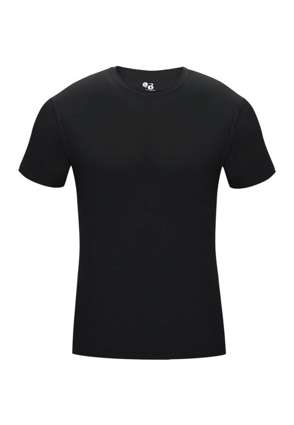 BADGER SPORT - Koszulka z krótkim rękawem Podkoszulek męski Pro Compression. Kolor: czarny. Długość rękawa: krótki rękaw. Długość: krótkie. Sport: taniec, joga i pilates