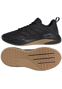 Adidas - Buty do biegania adidas Trainer V M GX0728 czarne. Zapięcie: sznurówki. Kolor: czarny. Materiał: syntetyk, guma #4