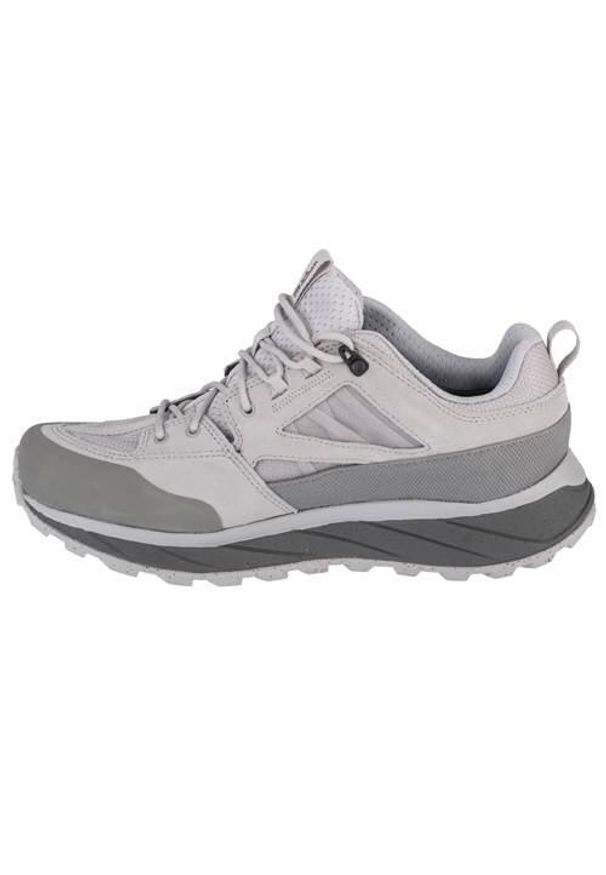 Buty trekkingowe męskie Jack Wolfskin Terraquest Texapore. Zapięcie: sznurówki. Kolor: szary. Materiał: guma, materiał, tkanina, syntetyk. Szerokość cholewki: normalna