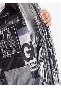 Guess Kurtka zimowa M3BL43 WEHC0 Srebrny Regular Fit. Kolor: srebrny. Materiał: syntetyk. Sezon: zima #4