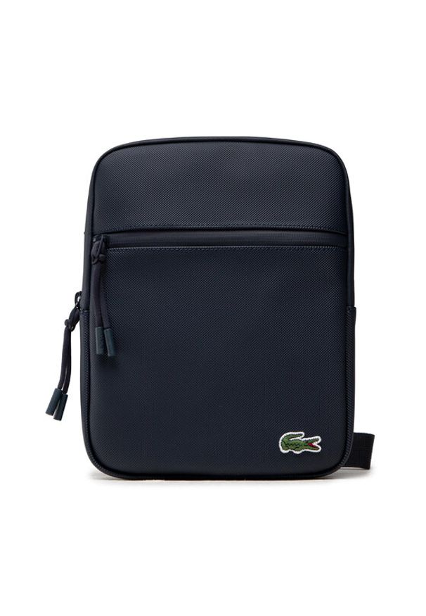 Lacoste Saszetka M Flat Crossover Bag NH3308LV Niebieski. Kolor: niebieski. Materiał: materiał