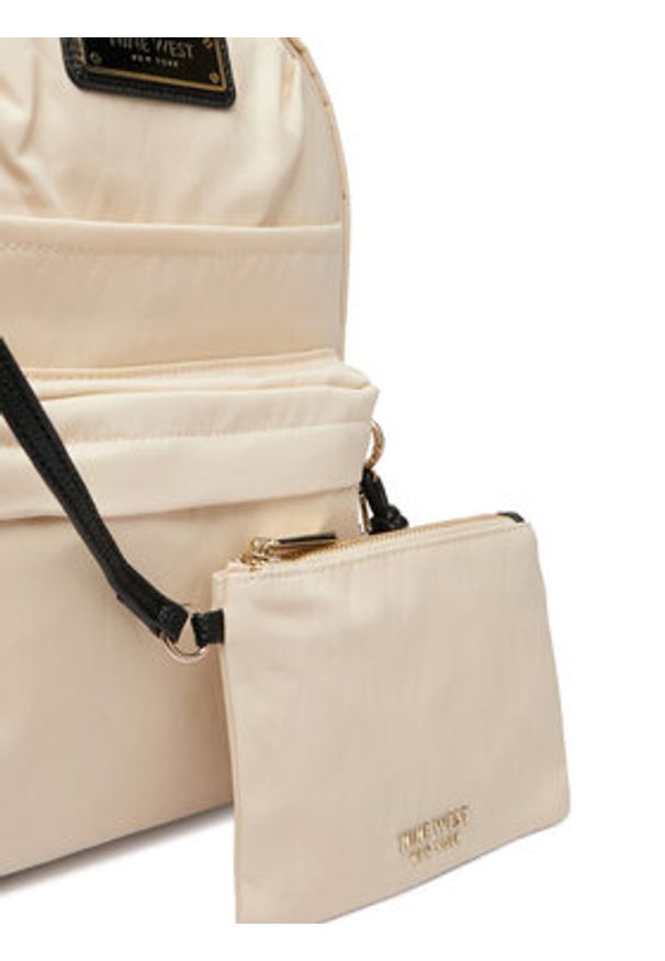 Nine West Plecak CEO-Callina-LA374-4692 Écru. Kolor: kremowy. Materiał: materiał