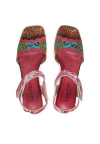 Laura Vita Sandały Jacqueso 20 Różowy. Kolor: różowy. Materiał: skóra #5