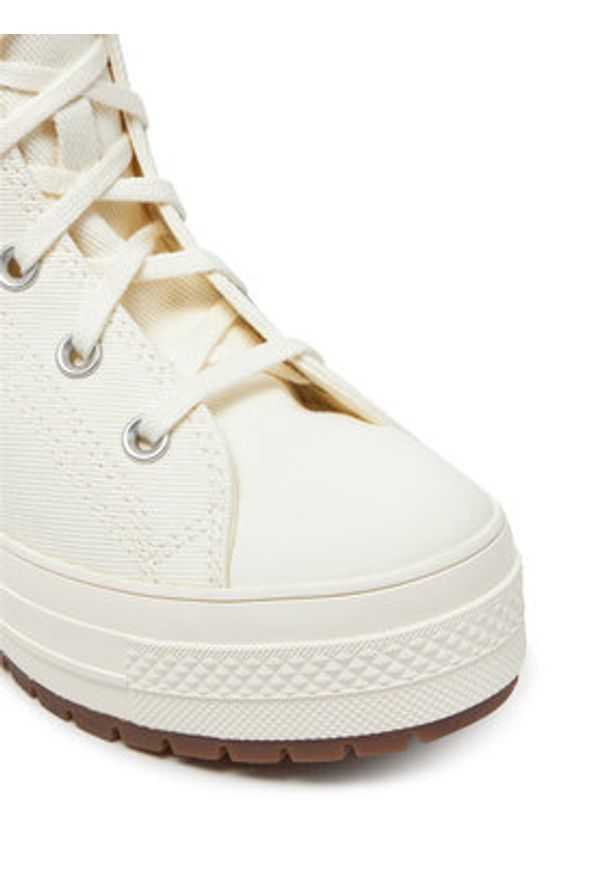 Converse Trzewiki Chuck 70 De Luxe Heel A05348C Écru. Kolor: kremowy. Materiał: materiał