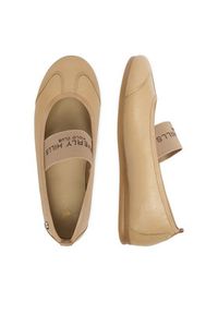 Beverly Hills Polo Club Baleriny EO-WI16-ELENA-01 Beżowy. Kolor: beżowy. Materiał: skóra #3