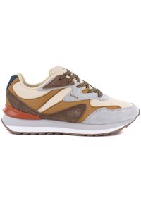 Skórzane półbuty sneakersy damskie brązowe McArthur MA253W. Okazja: na co dzień. Kolor: brązowy. Materiał: skóra. Styl: casual, sportowy #1