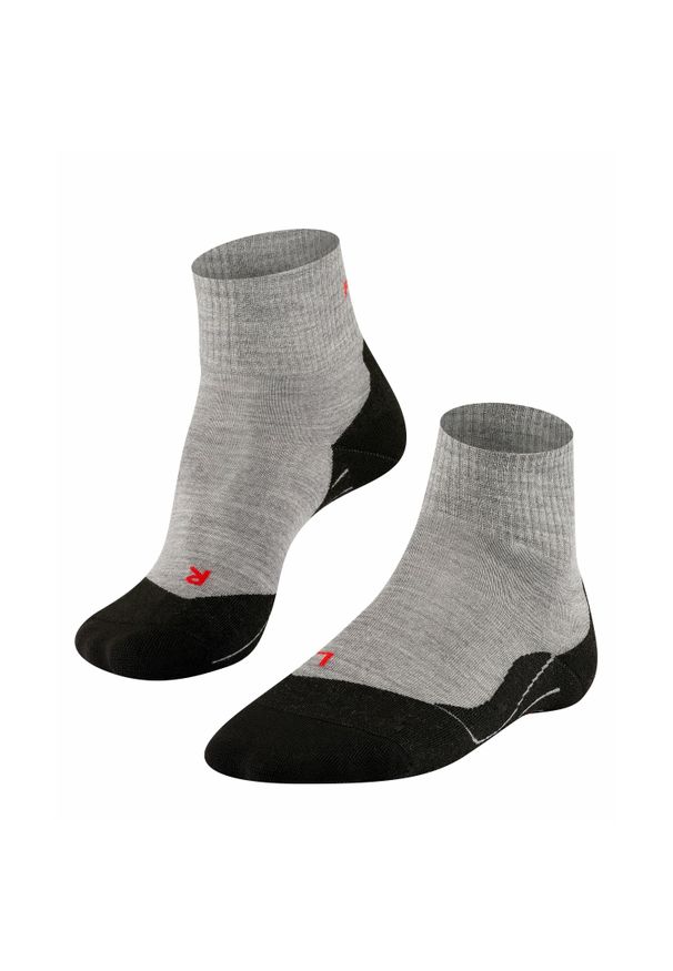 Skarpetki Falke TK5 Short. Kolor: szary. Sport: turystyka piesza