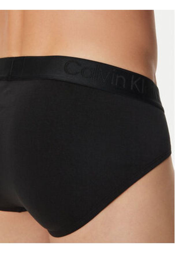 Calvin Klein Underwear Komplet slipów 000NB3650A Czarny. Kolor: czarny. Materiał: lyocell