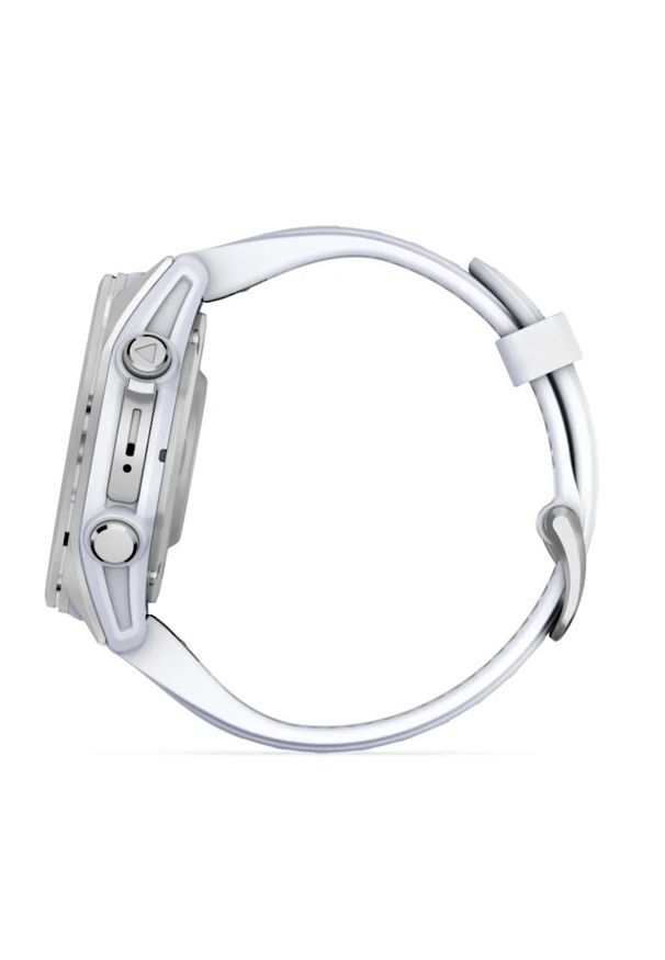 GARMIN - Garmin Fenix 8 AMOLED 43mm Srebrny. Rodzaj zegarka: smartwatch. Kolor: srebrny. Styl: sportowy, militarny