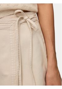 Vero Moda Spódnica jeansowa Liza 10332535 Beżowy jasny Regular Fit. Kolor: beżowy. Materiał: bawełna #3