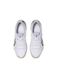 Buty halowe Asics Gel-Rocket 11. Zapięcie: sznurówki. Kolor: biały, wielokolorowy, szary. Materiał: materiał, syntetyk. Szerokość cholewki: normalna