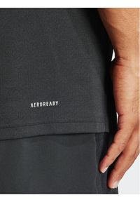 Adidas - adidas Koszulka techniczna IL7127 Czarny Regular Fit. Kolor: czarny. Materiał: syntetyk #1