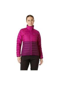 Damska kurtka ocieplana Helly Hansen Banff. Kolor: fioletowy. Materiał: puch. Sezon: zima. Sport: narciarstwo