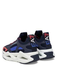 EA7 Emporio Armani Sneakersy 7X000383 AF19525 MZ277 Granatowy. Kolor: niebieski. Materiał: materiał #6