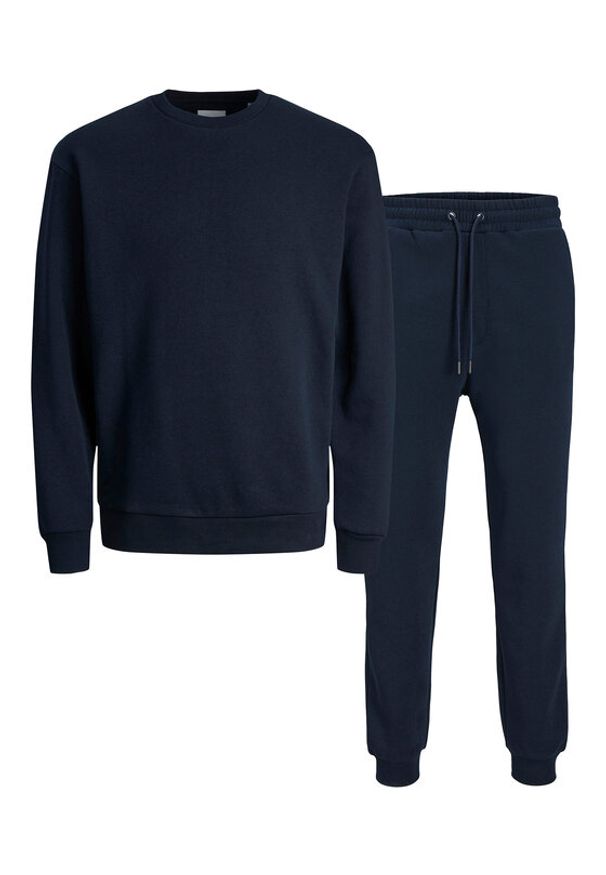 Jack & Jones - Jack&Jones Dres Bradley 12288670 Granatowy Relaxed Fit. Kolor: niebieski. Materiał: bawełna