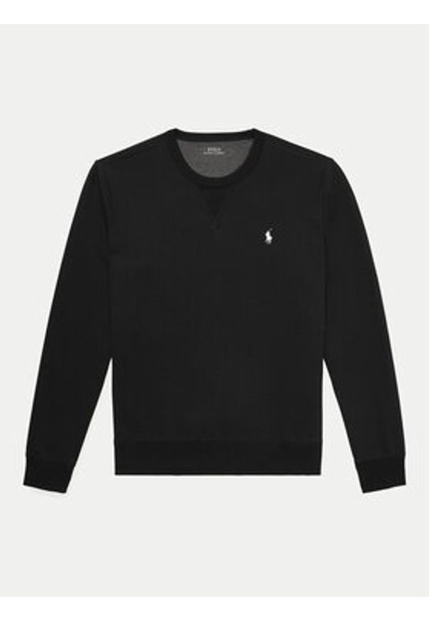 Polo Ralph Lauren Bluza 710888284003 Czarny Regular Fit. Typ kołnierza: polo. Kolor: czarny. Materiał: bawełna