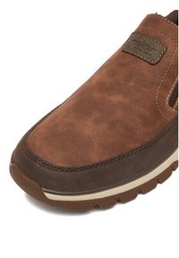 Rieker Półbuty B9350-24 Brązowy. Kolor: brązowy. Materiał: materiał, skóra #2