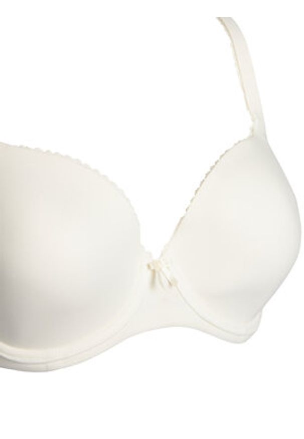 Triumph Biustonosz z fiszbiną Perfectly Soft 10131358 Biały. Kolor: biały. Materiał: syntetyk