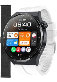 Smartwatch Enter SAT.14.532.144-SET Biały. Rodzaj zegarka: smartwatch. Kolor: biały #1